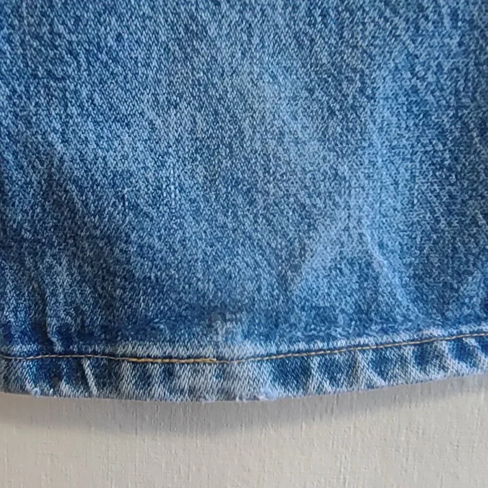 Wrangler Jeans George Straight Cowboy Cut Medium Blue Wash Denim  Men's 38 x 34